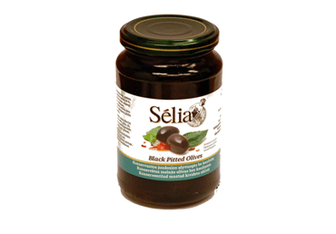 Juodosios alyvuogės SELIA be kauliukų, 310 g