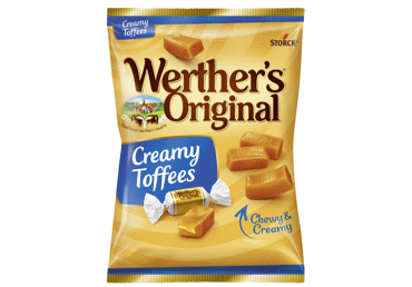 Жевательные конфеты WERTHER'S CHEWY TOFFEES, 135 г