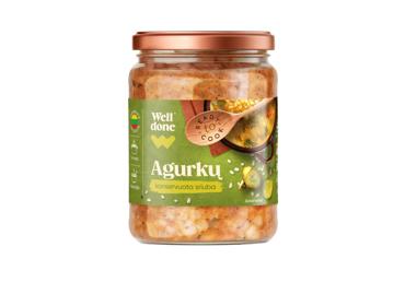 Konservuota agurkų sriuba WELL DONE, 480 g