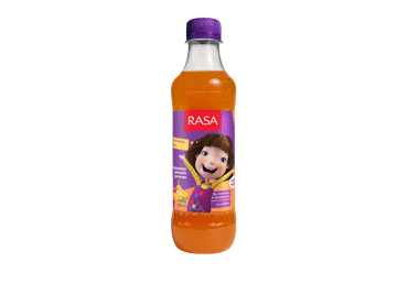 Įvairių vaisių skonio gaivusis gėrimas RASA KAKĖ MAKĖ, 330 ml