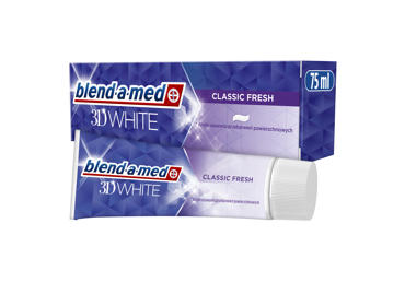Toothpaste BLEND A MED 3D WHITE, 75 ml