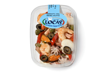 Jūrų gėrybių salotos LOCAS, 200 g