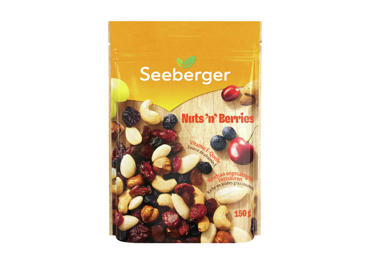 Uogų ir riešutų mišinys SEEBERGER, 150 g