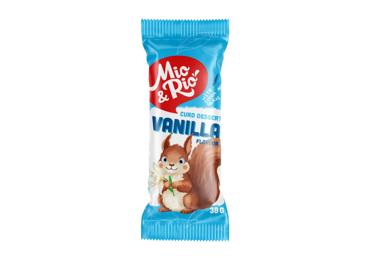 Glaist. varškės desertas MIO&RIO, vanilės sk., 24,7 % rieb., 38 g