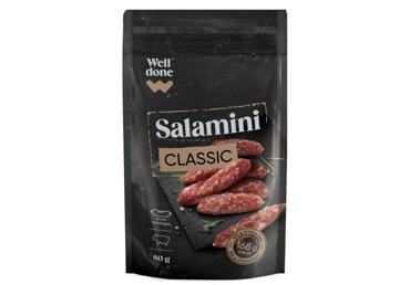 Dried small SALAMINI sausages WELL DONE, A. r., 80 g