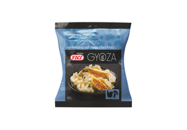 Šald. koldūnai VIČI GYOZA su višt., juod. grybų FUNGUS įd., 400 g