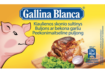 Kiaulienos sultinys GALLINA BLANCA, 80 g