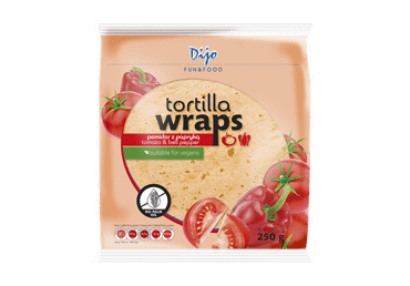 Tortillas DIJO with tomatoes, 250 g