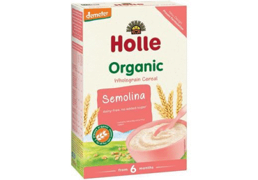 Ekologiška manų kruopų košė HOLLE, nuo 6 mėn., 250 g