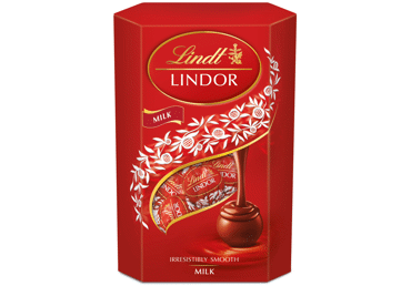 Milk chocolate balls LINDT LINDOR, 200 g