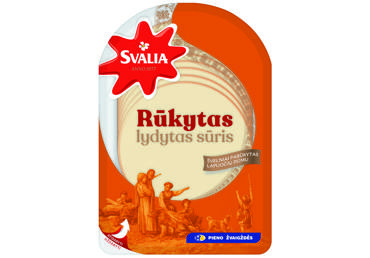 Rūkytas lydytas sūris SVALIA (riekelės), 45 % rieb. s. m., 150 g