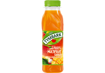 Įvairių vaisių ir morkų sultys TYMBARK, 300 ml