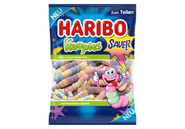 Guminukai HARIBO RAUPIES, 160 g