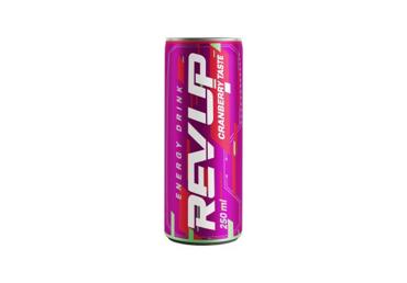 Энергетический напиток REV UP, клюквенный вкус, 250 мл
