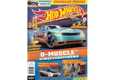 Žurnalas.HOT WHEELS (liet. k.), 1 vnt.