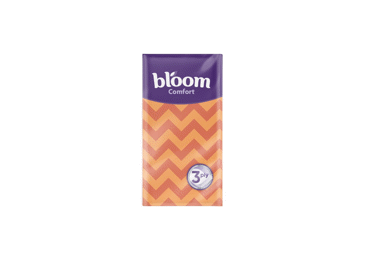 Vienkartinės nosinaitės BLOOM COMFORT, 3 sl., 1vnt.