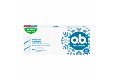 Higieniniai tamponai O.B. PRO COMFORT SUPER PLUS, 16 vnt.