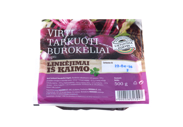 Lupti virti tark. burokėliai LINKĖJIMAI IŠ KAIMO, vakuumuoti, 500 g