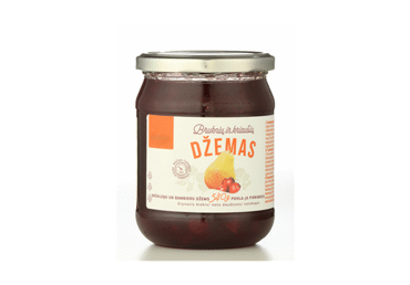 Lingonberry and pear jam SKANOVĖ, 540 g
