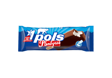 Glaistytas vanilinis plombyras POLS, 75 g