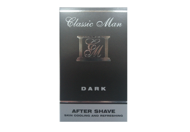 Kvapnusis vanduo CLASSIC MAN DARK po skutimosi, 100 ml