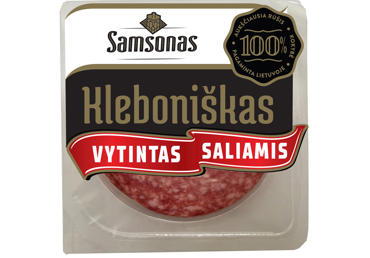 Cured KLEBONIŠKAS Salami, a. r., 200 g