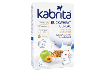Гречневая каша KABRITA, с яблоками и абрикосами, с 5 месяцев