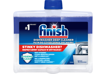 Indaplovių nuosėdų valiklis FINISH DISHWASHER CLEANER, 250 ml