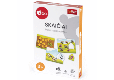 Mokomasis žaidimas BO EDUCATIONAL SKAIČIAI, 1 vnt.