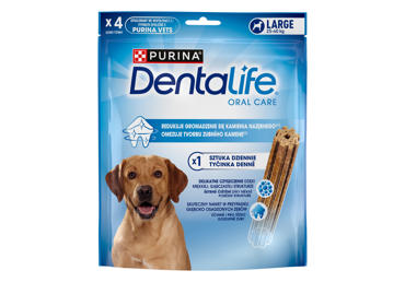 Skanėstas DENTALIFE didelių veislių šunims, 142 g