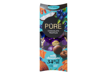 Набор трюфелей из молочного шоколада PURE CHOCOLATE, 108 г