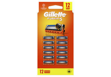 Skustuvo galvutės GILLETTE FUSION, 12vnt.