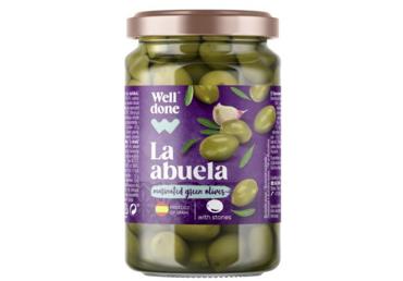 Зеленые оливки LA ABUELA WELL DONE, 340 г