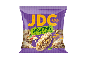 Meduoliai JDC RIEŠUTINIS LIEŽUVĖLIS, 250 g