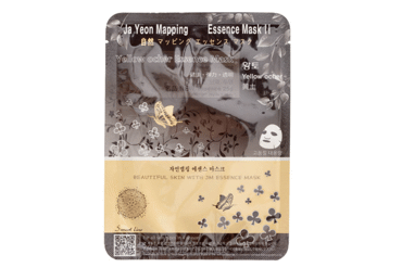 Ja Yeon Mapping Yellow Ocher Essence Mask Листовая маска для лица с экстрактом охры, 25 г.
