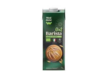 Ekologiškas avižų gėrimas BARISTA WELL DONE, 1 l