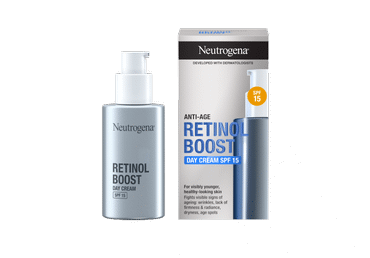Dieninis veido kremas NEUTROGENA RETINOL BOOST SPF15, 50 ml