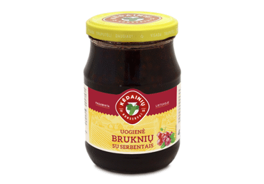 Cranberry and currant jam KĖDAINIŲ KONSERVAI, 430 g