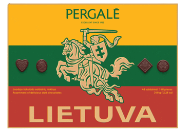 Набор конфет PERGALĖ LITHUANIA, 348 г