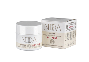Крем для лица NIDA (ANTI-ACNE) с салициловой кислотой, 50 мл