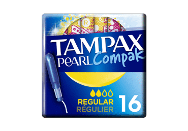 Tamponai TAMPAX Compak Pearl, Regular, 16 vnt.