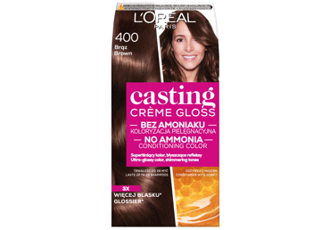 Plaukų dažai L'OREAL CASTING CREME GLOSS, Nr. 400, 1 vnt.