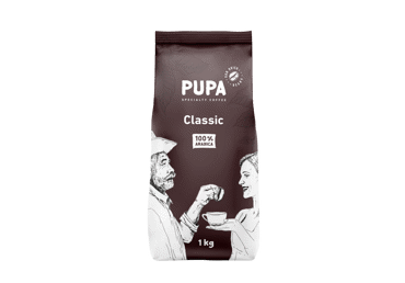 Kavos pupelės PUPA CLASSIC, 1 kg
