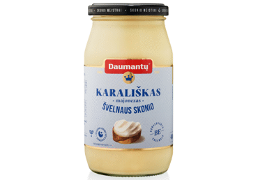 DAUMANTŲ KARALIŠKAS majonezas, švelnaus skonio, 72 % rieb., 400 g