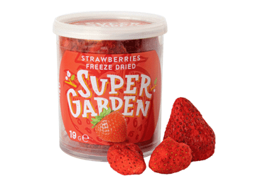Сушеные замороженные клубника SUPERGARDEN, 19 г