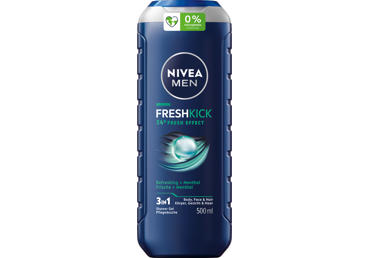 Гель для душа NIVEA MEN для мужчин FRESH KICK, 500 мл