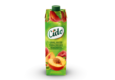 Persikų nektaras CIDO (50%), 1 l