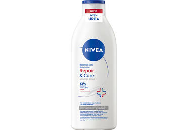 Kūno losjonas su šlapalu NIVEA ADVANCED REPAIR, 400 ml