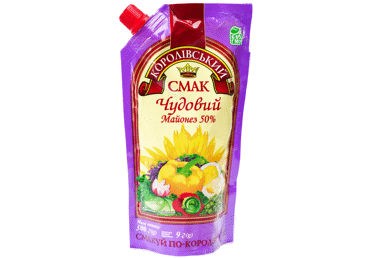 Mayonnaise KARALIŠKAS SKONIS, 50% fat, 300 g