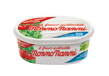Spreadable cream cheese NONNO NANNI, 76% fat, 225 g